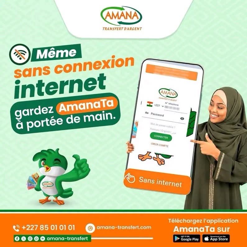 AMANA TRANSFERT D'ARGENT